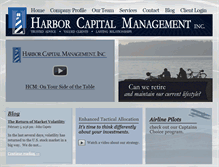 Tablet Screenshot of harborcapitalmgmt.com